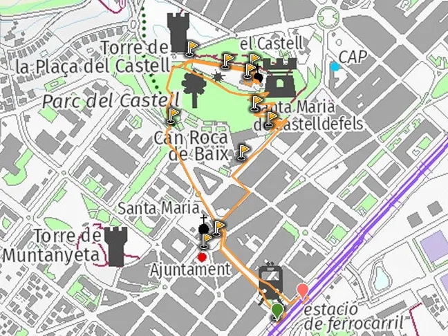 a0141 - Castelldefels Castle and park