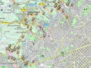 a0149 - Complete Caraterra de Aiguas Running, Cicyling or walking trail
