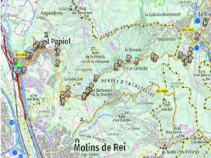 a0150 - Collserola La Rierada to Escaletes and El Papiol