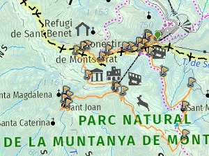 a0158 - Easy Montserrat Walking route