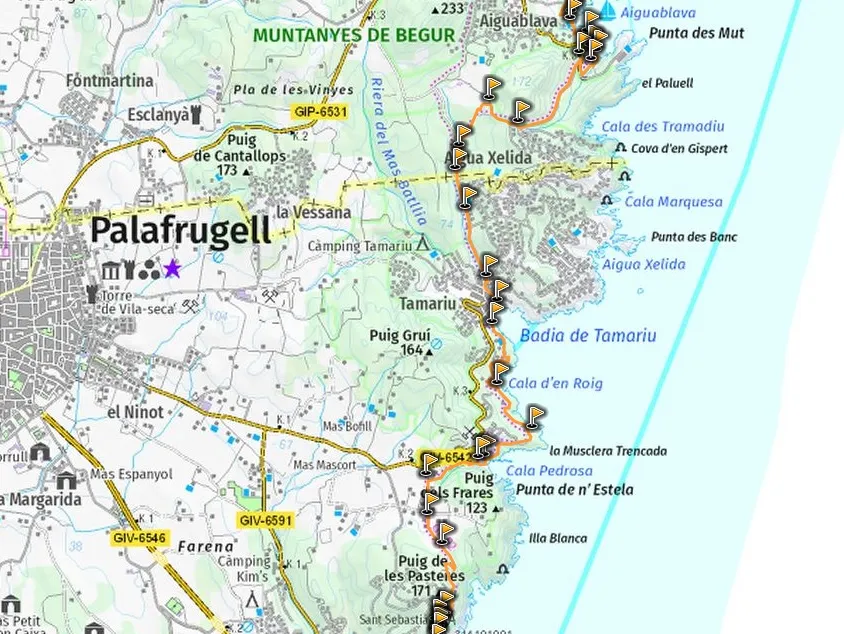a0176 - Camí de la Ronda GR-92 - Calella de Palafrugell to Aiguablava - DAY 2