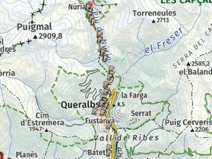 a0211 - Ribes de Freser to Vall de Nuria