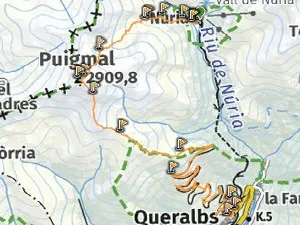 a0212a - Puigmal sumit from Vall de Nuria