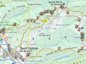 a0227 - Sant Quirze de Besora - Montesquiu - Castles and Waterfall