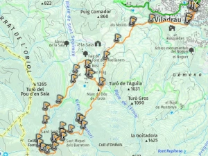 a0262 - Montseny Valldrau to Sant Segimon & waterfalls