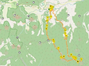 a0376 - Garrotxa Volcanic Zone Santa Pau medieval village Hiking