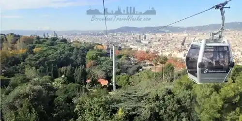 Montjuïc TMB Funicular & Cable Car to Montjuïc Castle