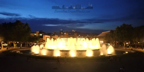 The Free Barcelona Magic Fountains Show times