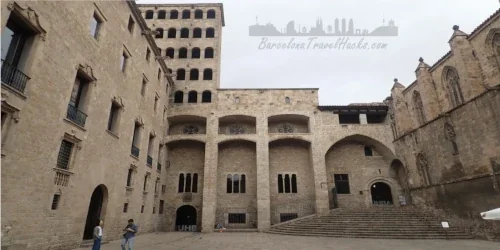 Barcelona City History Museum MUHBA Plaça del Rei