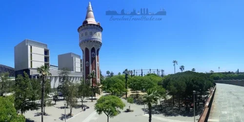 Parc de la Barceloneta former gas factory