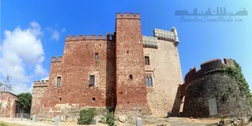 Castelldefels 10th Century Castle museum and parkland