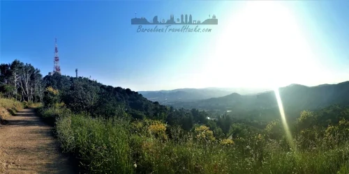Parc Collserola Sant Pere de Martir to Valvidrera Reservoir
