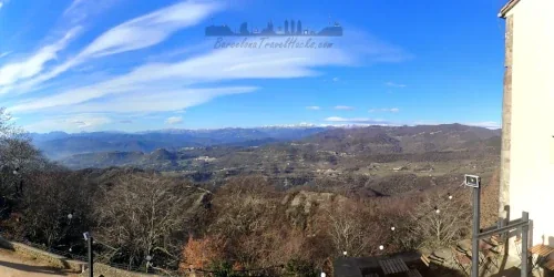 Santuari de Bellmunt viewpoint, chapel & restaurant