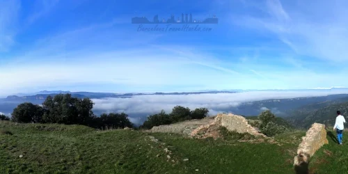 Tagamanent Castle Summit Circular Mountain Hiking Route