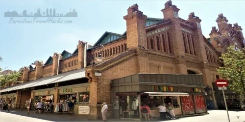 Sants Modernist century old Food Market