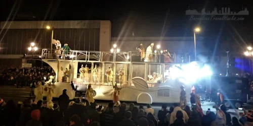Barcelona Float parade of the Three Magic Kings