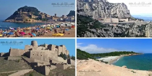 Attractions within 1 to 2 hours train or bus from Barcelona